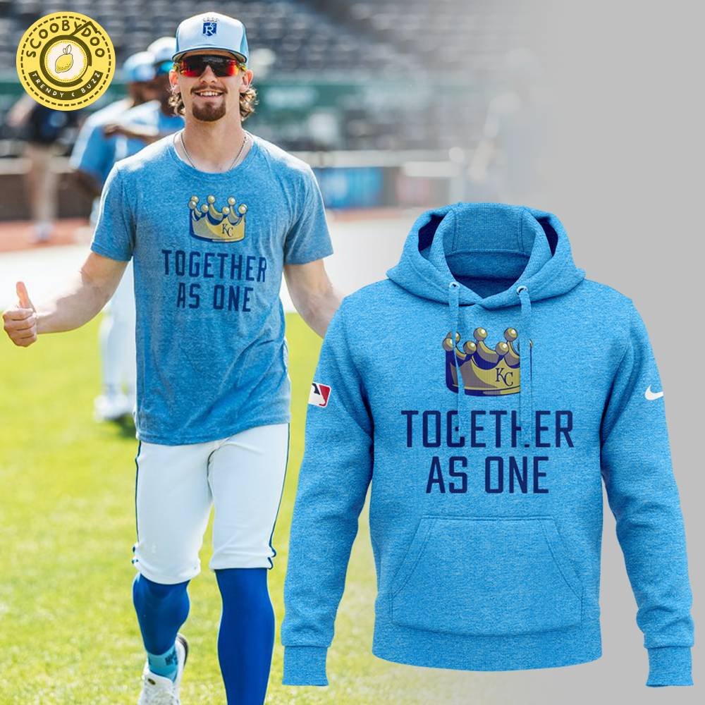 Limited “Together As One” Kansas City Royals Baseball Team Hoodie - Unite in Support Limited “Together As One” Kansas City Royals Baseball Team Hoodie - Unite in Support