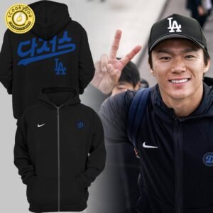 Los Angeles Dodgers Zip Hoodie – New Look for the Seoul Series