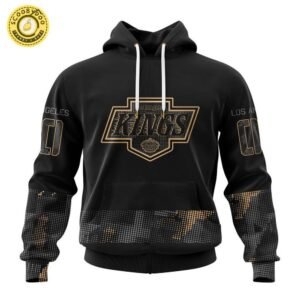 Los Angeles Kings NHL Personalized Military Appreciation Design Hoodie – Custom Gear