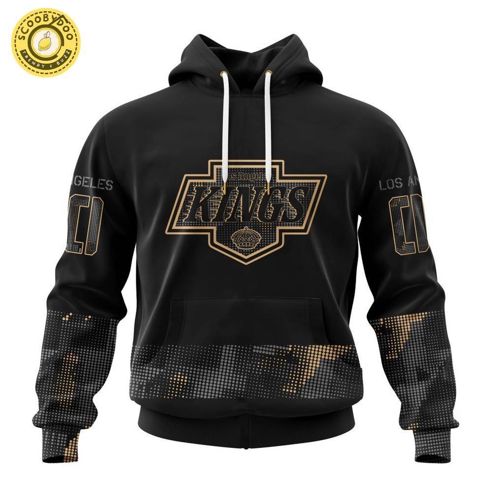 Los Angeles Kings NHL Personalized Military Appreciation Design Hoodie – Custom Gear Los Angeles Kings NHL Personalized Military Appreciation Design Hoodie – Custom Gear