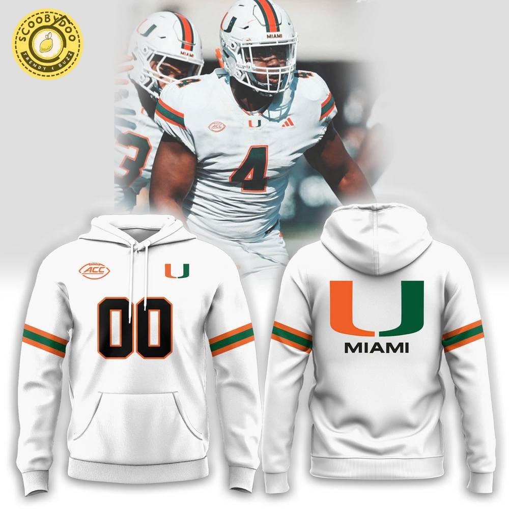 Miami (FL) Football 2024 Hoodie - Hurricanes Fan Apparel Miami (FL) Football 2024 Hoodie - Hurricanes Fan Apparel