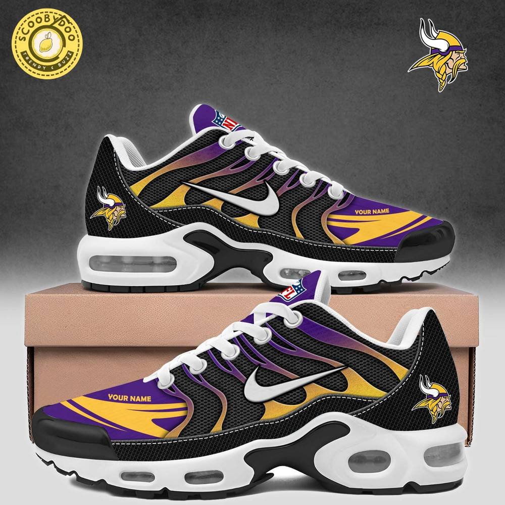 Minnesota Vikings Custom Name New Air Max Shoes 2024 Minnesota Vikings Custom Name New Air Max Shoes 2024