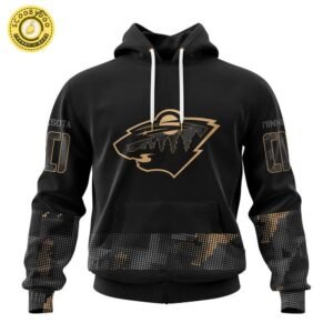 Minnesota Wild NHL Personalized Military Appreciation Design Hoodie – Fan Apparel