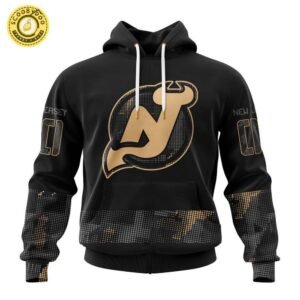 New Jersey Devils NHL Personalized Military Appreciation Design Hoodie – Custom Gear