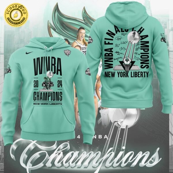 New York Liberty 2024 WNBA Finals Champions Hoodie – Championship Gear