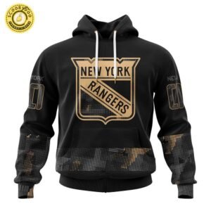 New York Rangers NHL Personalized Military Appreciation Design Hoodie – Custom Fan Gear