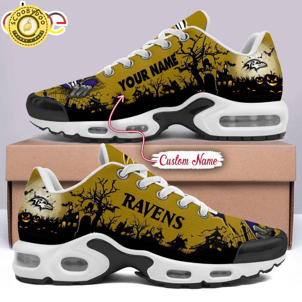 Nfl Baltimore Ravens For Halloween 2024 Custom Name Air Max Plus Shoes Nfl Baltimore Ravens For Halloween 2024 Custom Name Air Max Plus Shoes