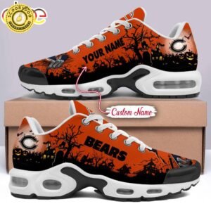 Nfl Chicago Bears For Halloween 2024 Custom Name Air Max Plus Shoes