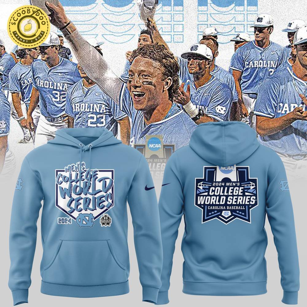 North Carolina Tar Heels 2024 NCAA Men’s Baseball College World Series Hoodie - CWS Gear North Carolina Tar Heels 2024 NCAA Men’s Baseball College World Series Hoodie - CWS Gear