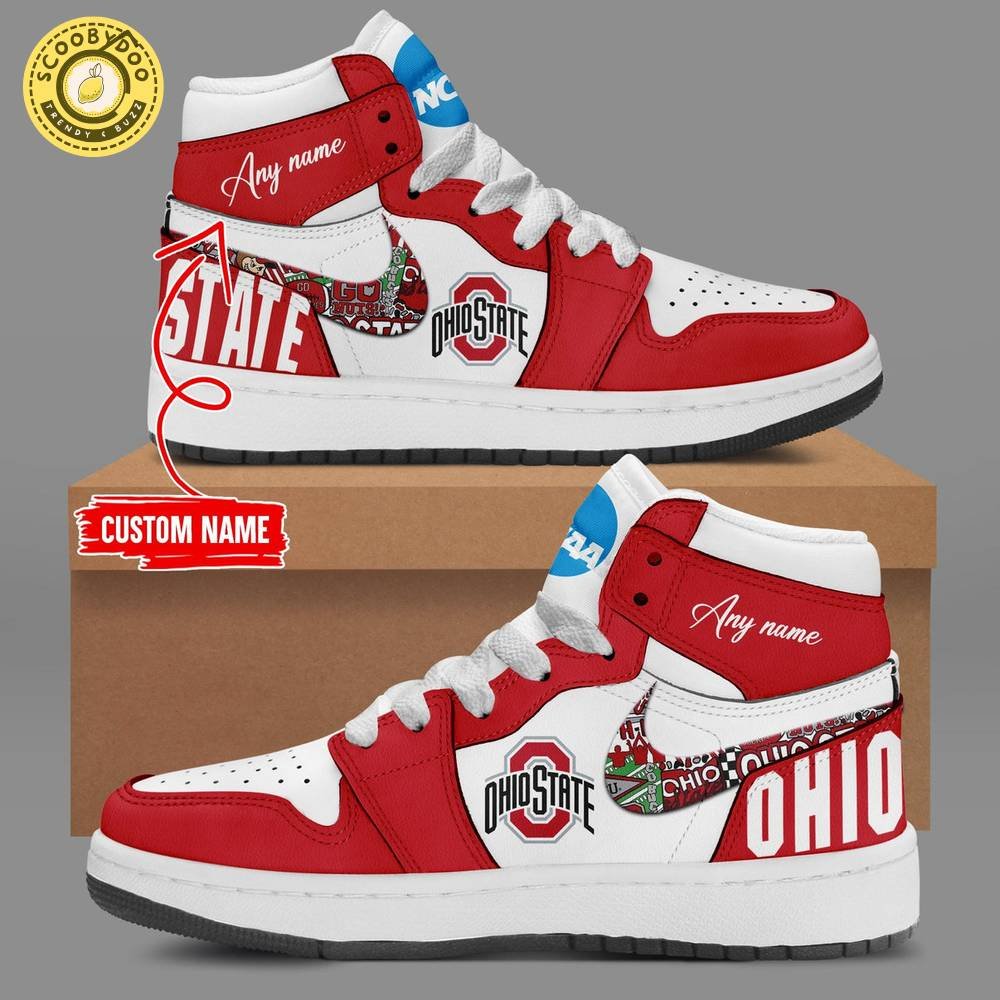 Ohio State Football Aj1 Shoes Ohio State Football Aj1 Shoes