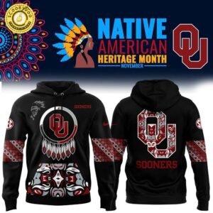 Oklahoma Sooners 2024 Native American Heritage Month Premium Hoodie – Limited Edition