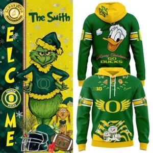Oregon Ducks 2024 Merry Christmas Limited Edition Hoodie – Holiday Collection