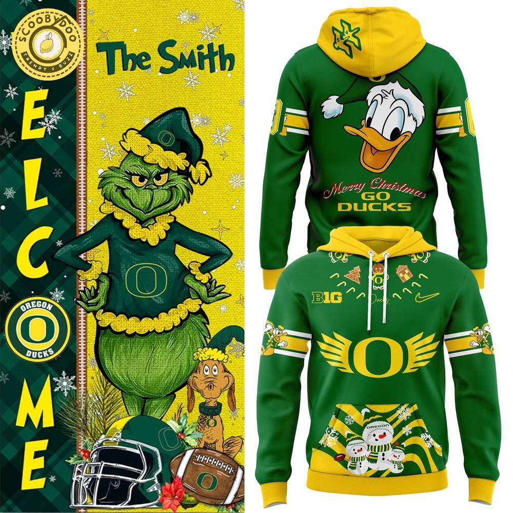 Oregon Ducks 2024 Merry Christmas Limited Edition Hoodie – Holiday Collection Oregon Ducks 2024 Merry Christmas Limited Edition Hoodie – Holiday Collection