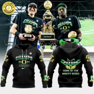 Oregon Football Hoodie CHAMPIONS Ducks 2024 – College Sports Merchandise