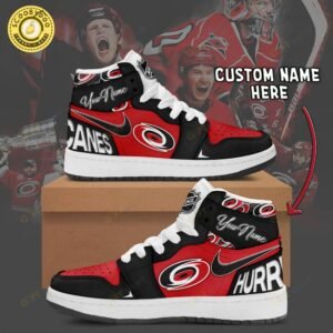 Personalized Carolina Hurricanes Air Jordan 1