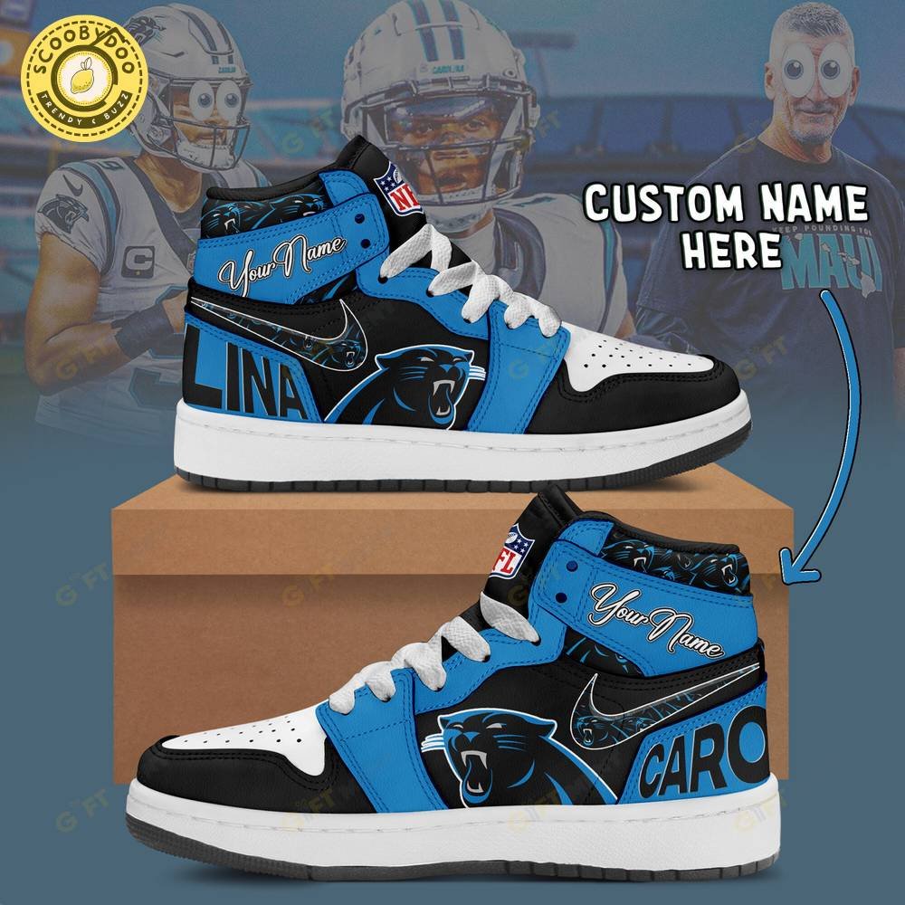 Personalized Carolina Panthers – Air Jordan 1 Personalized Carolina Panthers – Air Jordan 1