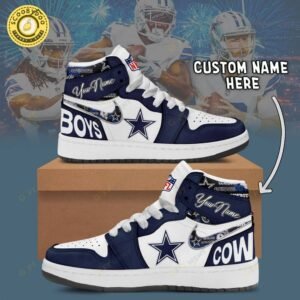 Personalized Dallas Cowboys – Air Jordan 1