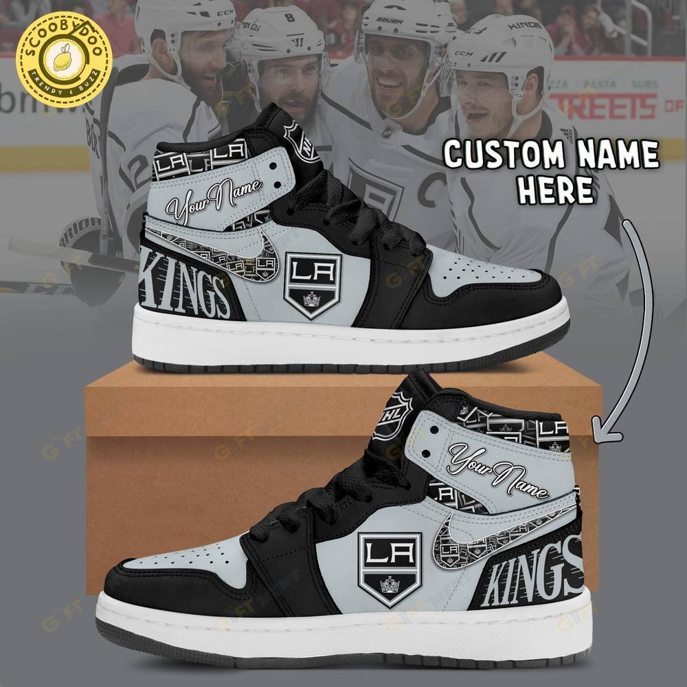 Personalized Los Angeles Kings Air Jordan 1 Personalized Los Angeles Kings Air Jordan 1