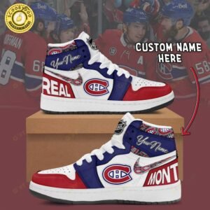 Personalized Montr�Al Canadiens Air Jordan 1