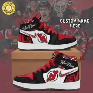 Personalized New Jersey Devils Air Jordan 1