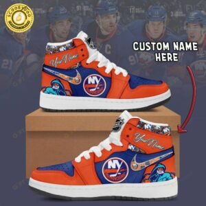 Personalized New York Islanders Air Jordan 1
