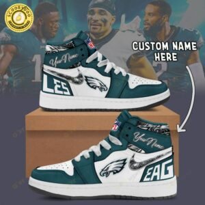 Personalized Philadelphia Eagles– Air Jordan 1