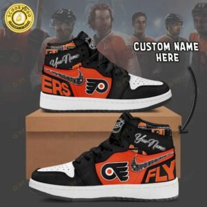 Personalized Philadelphia Flyers Air Jordan 1