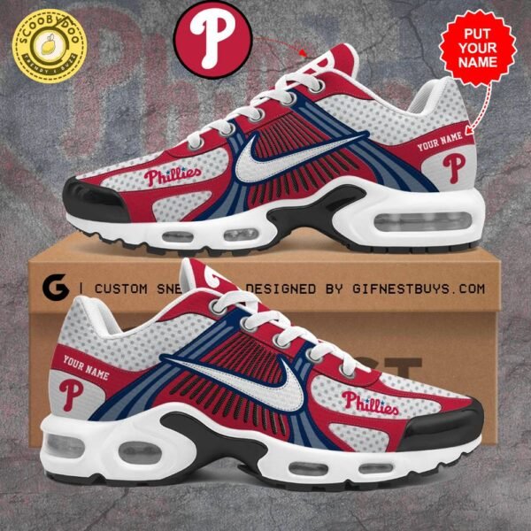 Personalized Philadelphia Phillies Air Max Limited Edition Sneaker Shoes