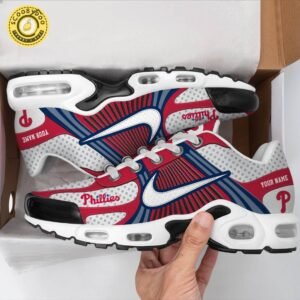 Personalized Philadelphia Phillies Air Max Limited Edition Sneaker Shoes