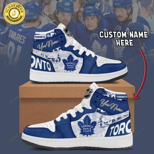 Personalized Toronto Maple Leafs Air Jordan 1