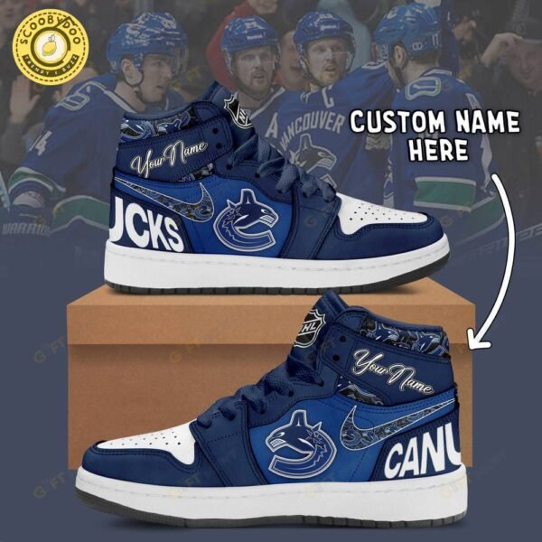 Personalized Vancouver Canucks Air Jordan 1