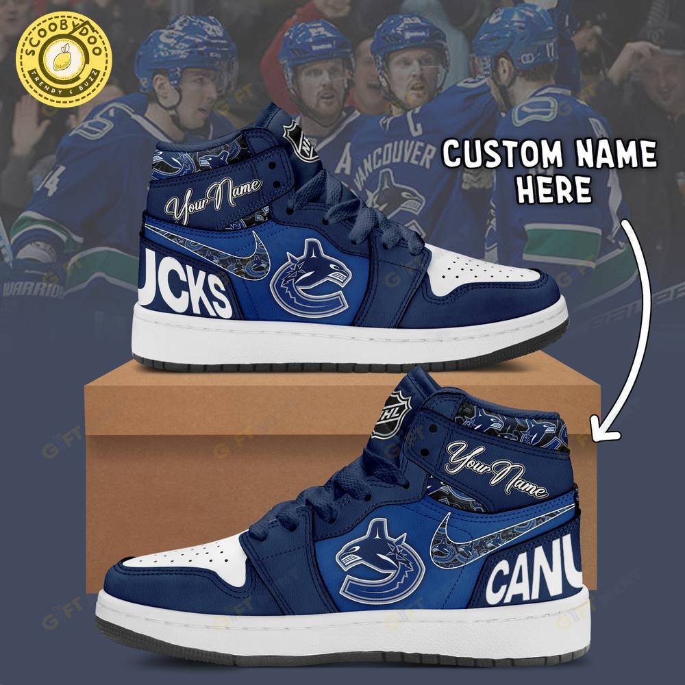 Personalized Vancouver Canucks Air Jordan 1 Personalized Vancouver Canucks Air Jordan 1