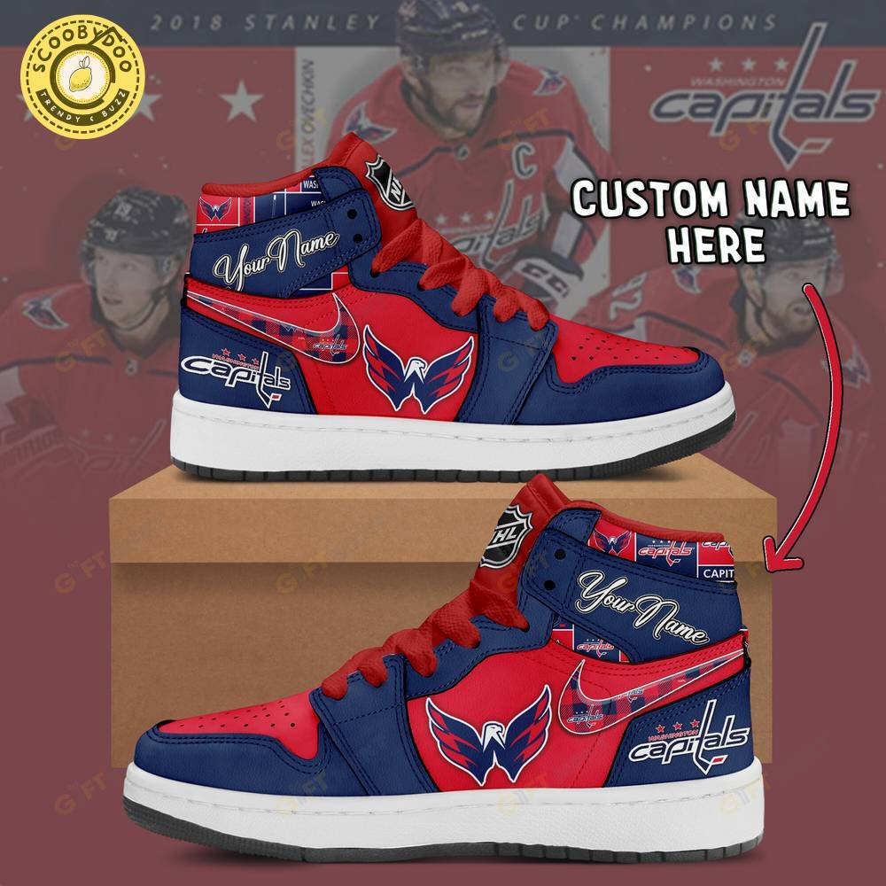Personalized Washington Capitals Air Jordan 1 Personalized Washington Capitals Air Jordan 1