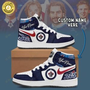 Personalized Winnipeg Jets Air Jordan 1