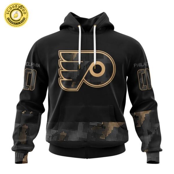 Philadelphia Flyers NHL Personalized Military Appreciation Design Hoodie – Exclusive Apparel