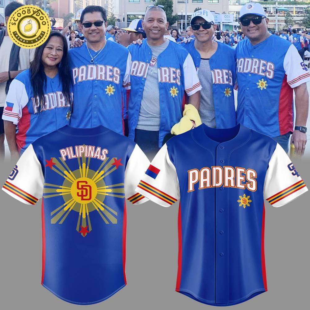 San Diego Padres Filipino Heritage Night Limited 2024 Jersey San Diego Padres Filipino Heritage Night Limited 2024 Jersey