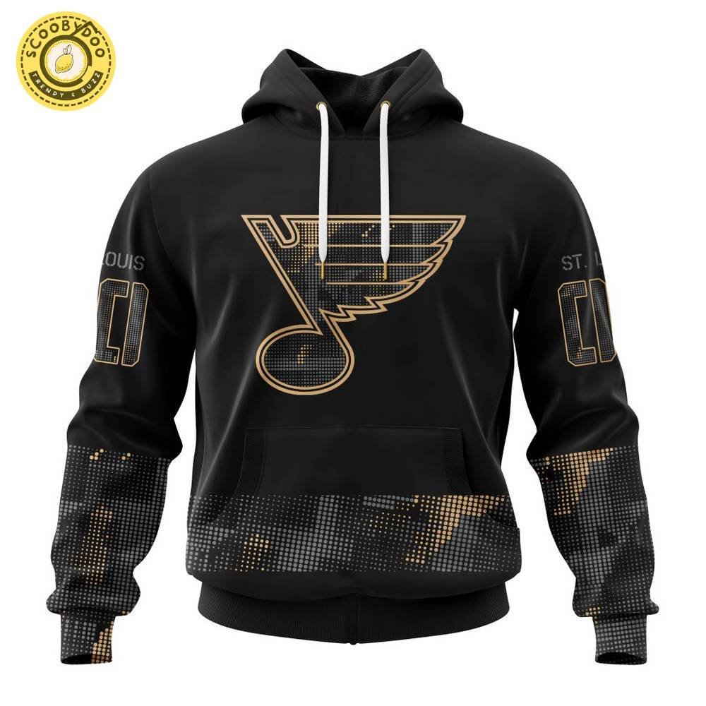 St. Louis Blues NHL Personalized Military Appreciation Design Hoodie – Custom Apparel St. Louis Blues NHL Personalized Military Appreciation Design Hoodie – Custom Apparel