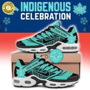 Toronto Maple Leafs 2024 Indigenous Celebration Custom Nike Air Max Plus – NHL Limited Edition Sneakers