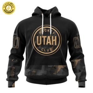 Utah Hockey Club NHL Personalized Military Appreciation Design Hoodie – Custom Gear