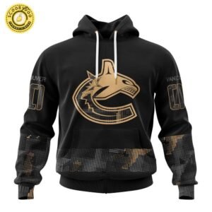 Vancouver Canucks NHL Personalized Military Appreciation Design Hoodie – Custom Fan Apparel