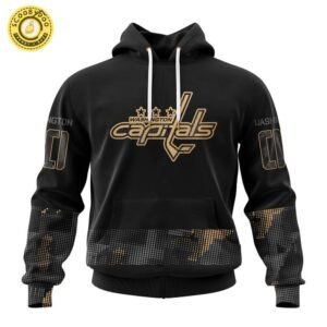 Washington Capitals NHL Personalized Military Appreciation Design Hoodie – Custom Gear