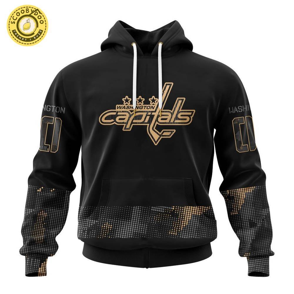 Washington Capitals NHL Personalized Military Appreciation Design Hoodie – Custom Gear Washington Capitals NHL Personalized Military Appreciation Design Hoodie – Custom Gear