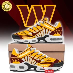 Washington Commanders Custom Air Max Plus Shoes NFL Sport Edition