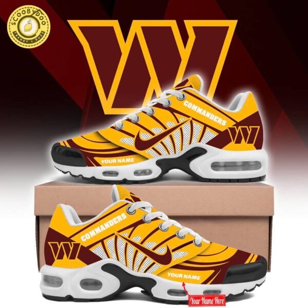 Washington Commanders Custom Air Max Plus Shoes NFL Sport Edition