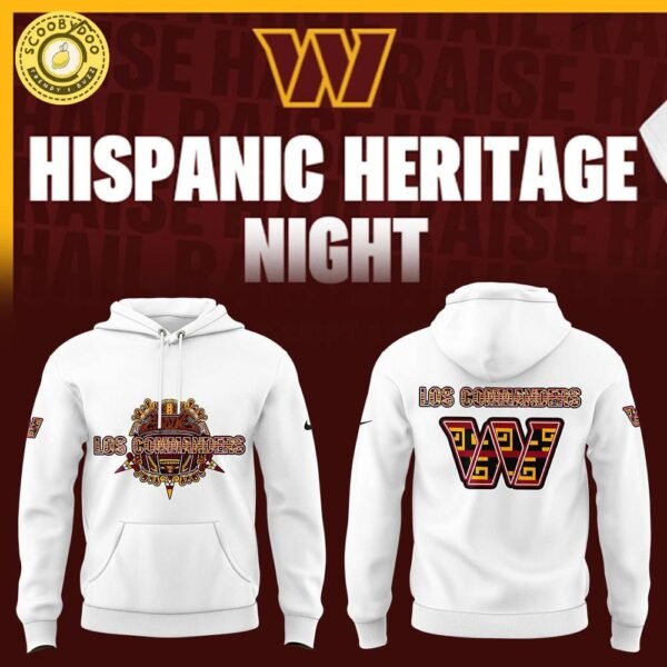 Washington Commanders Hispanic Heritage 2024 Limited Edition Hoodie – NFL Special Edition