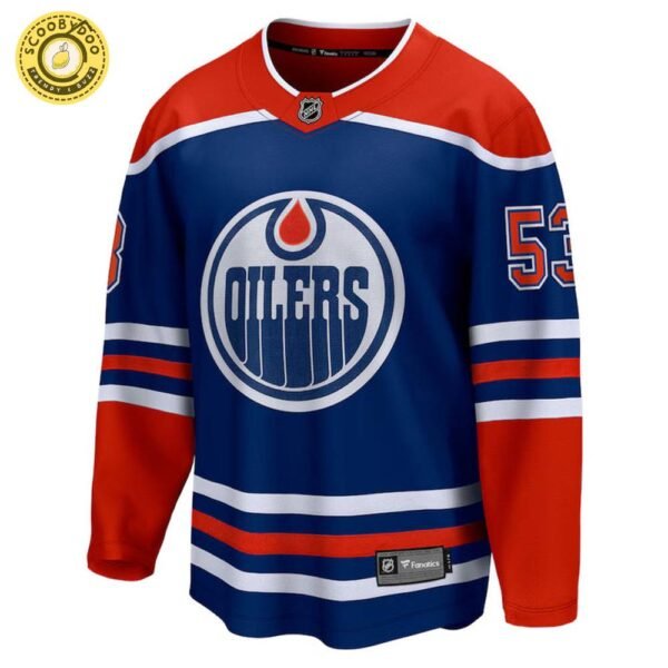 Jeff Skinner Edmonton Oilers Nhl Fanatics Breakaway Royal Home Jersey
