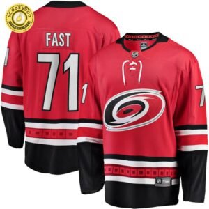 Jesper Fast Hurricanes NHL Fanatics Breakaway Home Jersey