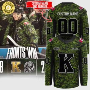 Kingston Frontenacs CADPAT Kingston Frontenacs Jersey
