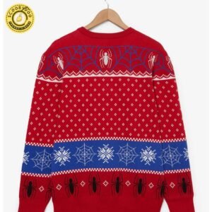 Marvel Spider-Man Santa Hat Holiday Sweater