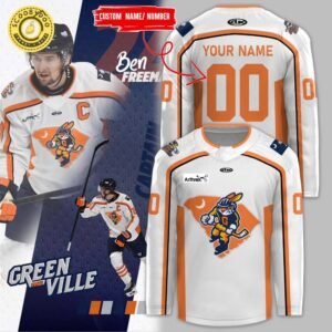 Men’s Pro 2024 Greenville Swamp Rabbits Brand New Premium Personalized Jersey, premium quality, customizable.